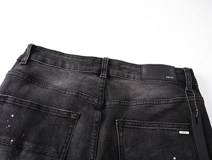 Amiri Men's Black Painter Skinny-Fit Jeans
