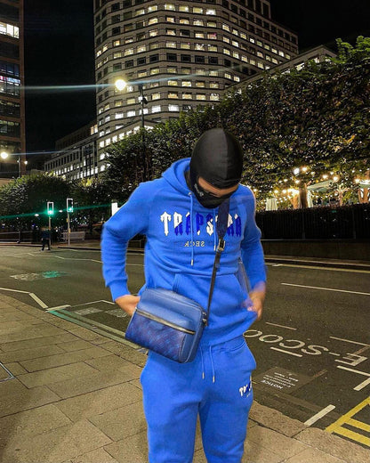TRAPSTAR セットアップ　DECODED BLUE