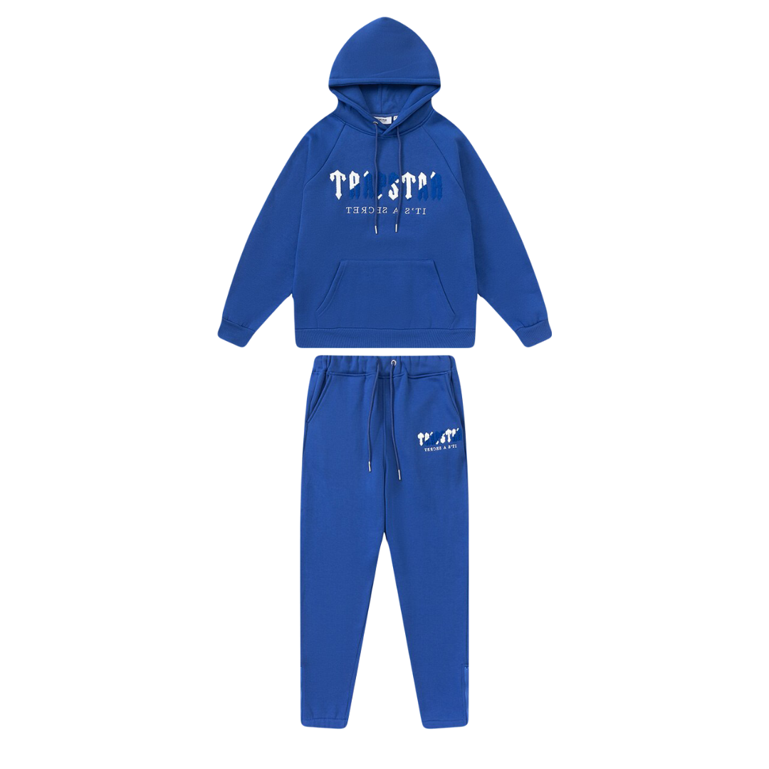 TRAPSTAR セットアップ　DECODED BLUE