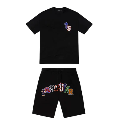 TRAPSTAR セットアップ Black Wildcard