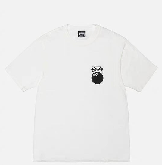Stussy 8 Ball Pigment Dyed T-Shirt ''white'