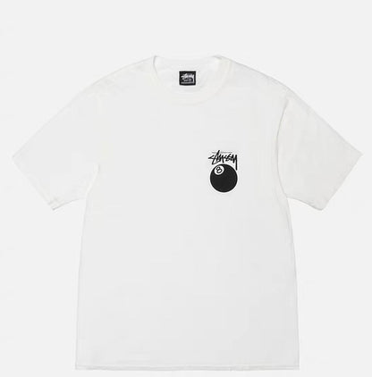 Stussy 8 Ball Pigment Dyed T-Shirt ''white'
