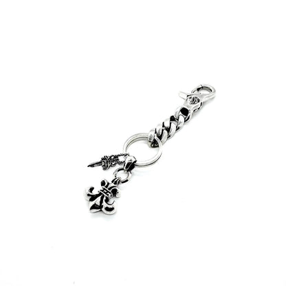 CHROME HEARTS key ring