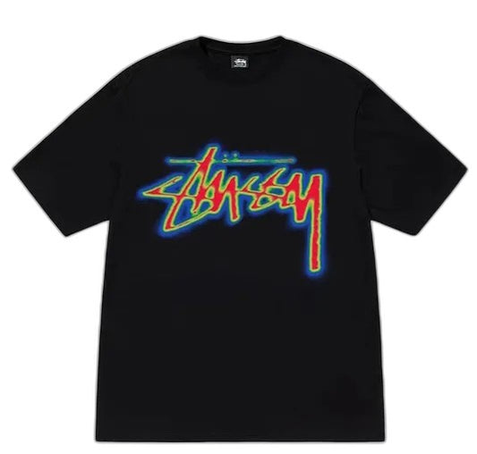 Stussy Thermal Stock Tee Black