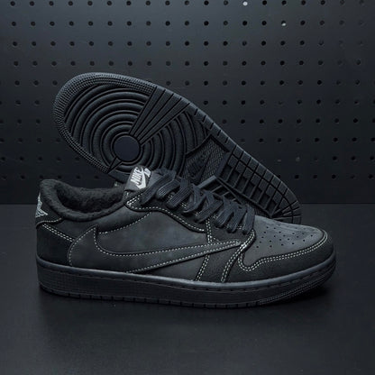 【LJR】Travis Scott × Nike Air Jordan 1 Low OG SP "Black Phantom"LJR