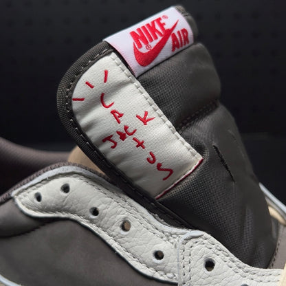 【LJR】Travis Scott × Nike Air Jordan 1 Low OG SP "Reverse Mocha/Sail and Ridgerock"LJR