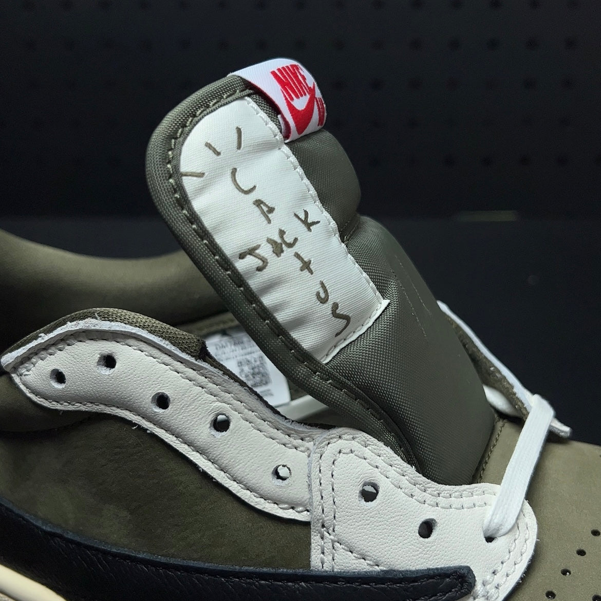 【LJR】Travis Scott × Nike Air Jordan 1 Low OG SP "Olive"LJR