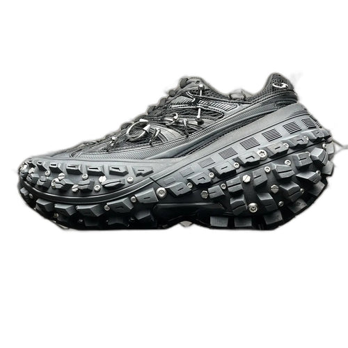 BALENCIAGA Bouncer (Defender) Screw Sneaker With Piercings"Black"