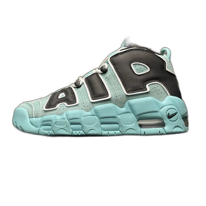 NIKE AIR MORE UPTEMPO GS "LIGHT AQUA / BLACK / WHITE"
