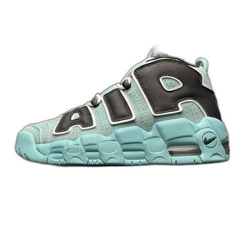NIKE AIR MORE UPTEMPO GS "LIGHT AQUA / BLACK / WHITE"