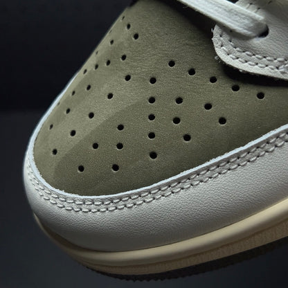 【LJR】Travis Scott × Nike Air Jordan 1 Low OG SP "Olive"LJR