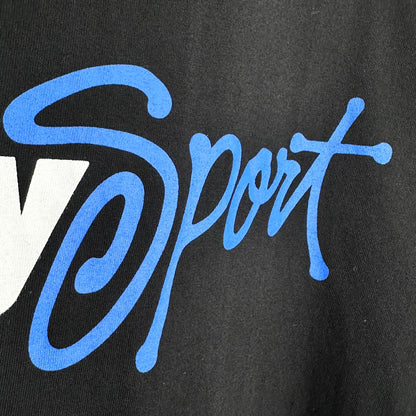Stussy Sport Script Tee - BLACK  スポーツ スクリプト T シャツ-BLACK