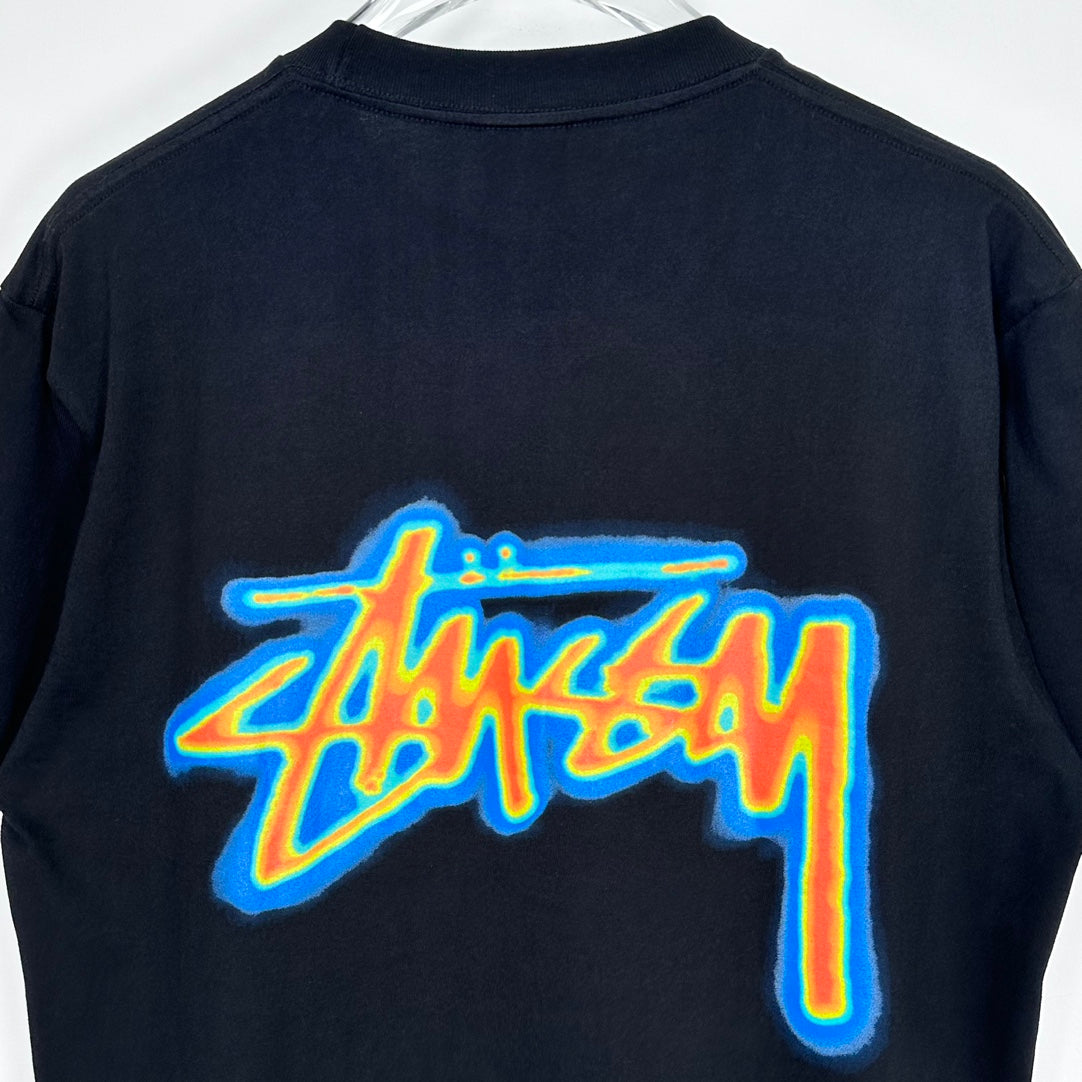 Stussy Thermal Stock Tee Black
