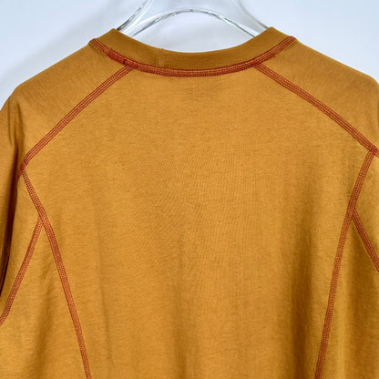 Stüssy Wave Short Sleeve Crew 'yellow'