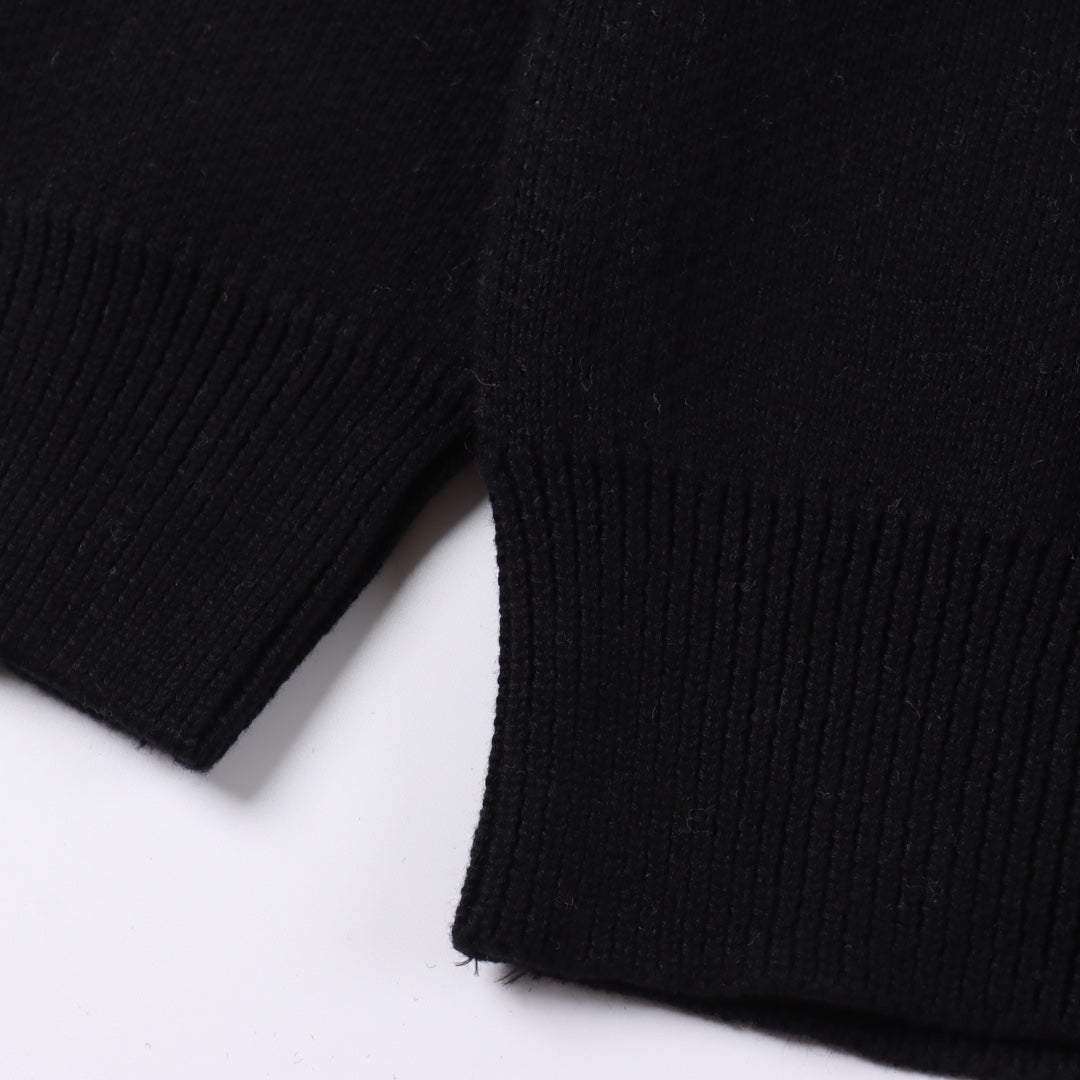 Stussy FW22 Logo graphic print knitted sweater