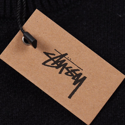 Stussy FW22 Logo graphic print knitted sweater