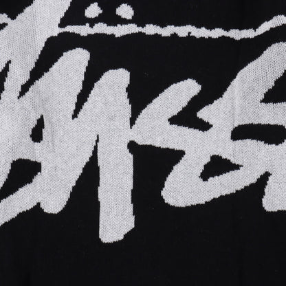 Stussy FW22 Logo graphic print knitted sweater