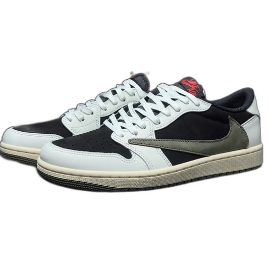 【LJR】Travis Scott × Nike WMNS Air Jordan 1 Low OG "Medium Olive"LJR