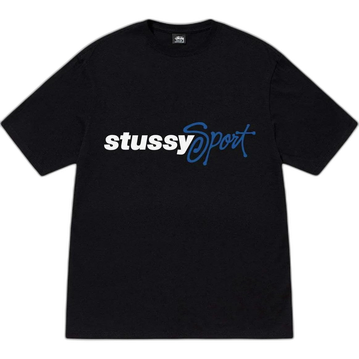 Stussy Sport Script Tee - BLACK  スポーツ スクリプト T シャツ-BLACK