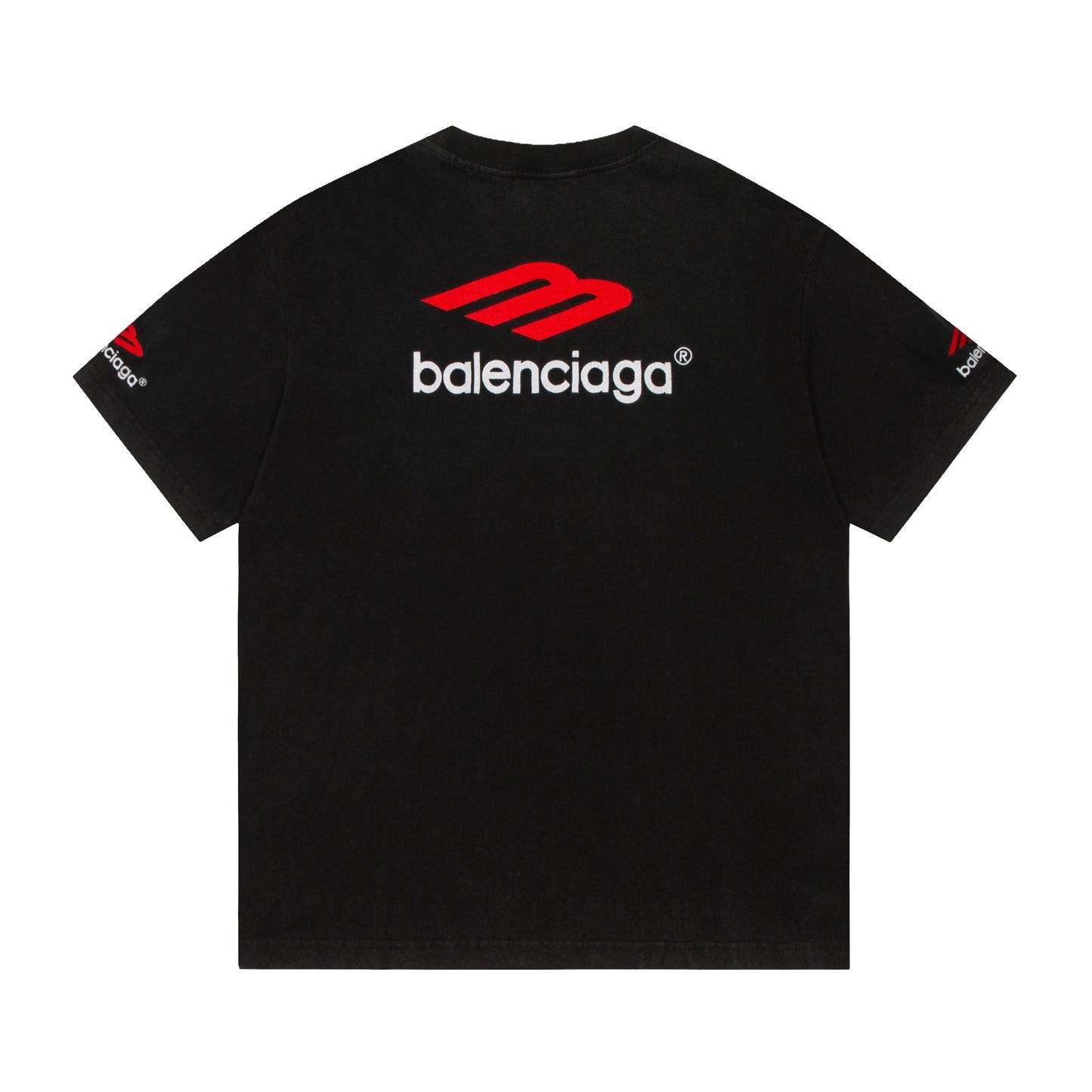 Balenciaga Black cotton sweatshirt with logo