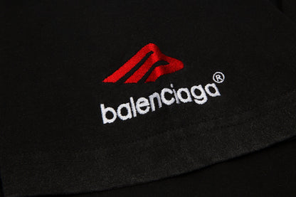 Balenciaga Black cotton sweatshirt with logo