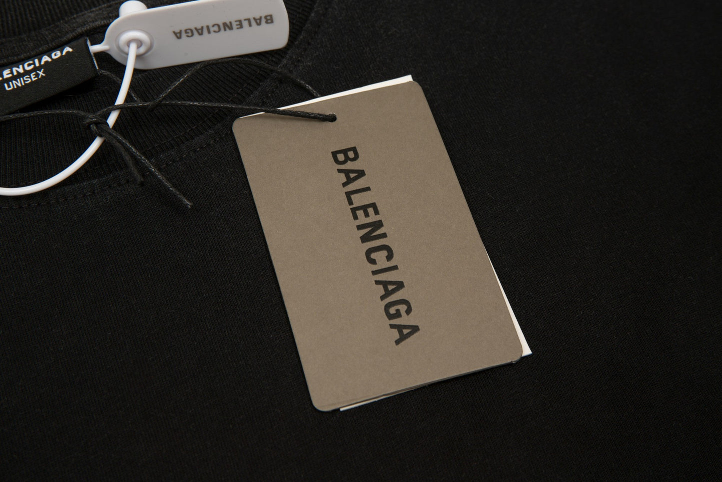 Balenciaga Black cotton sweatshirt with logo