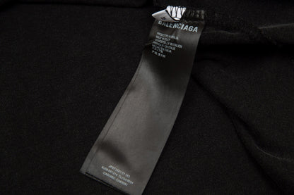 Balenciaga Black cotton sweatshirt with logo