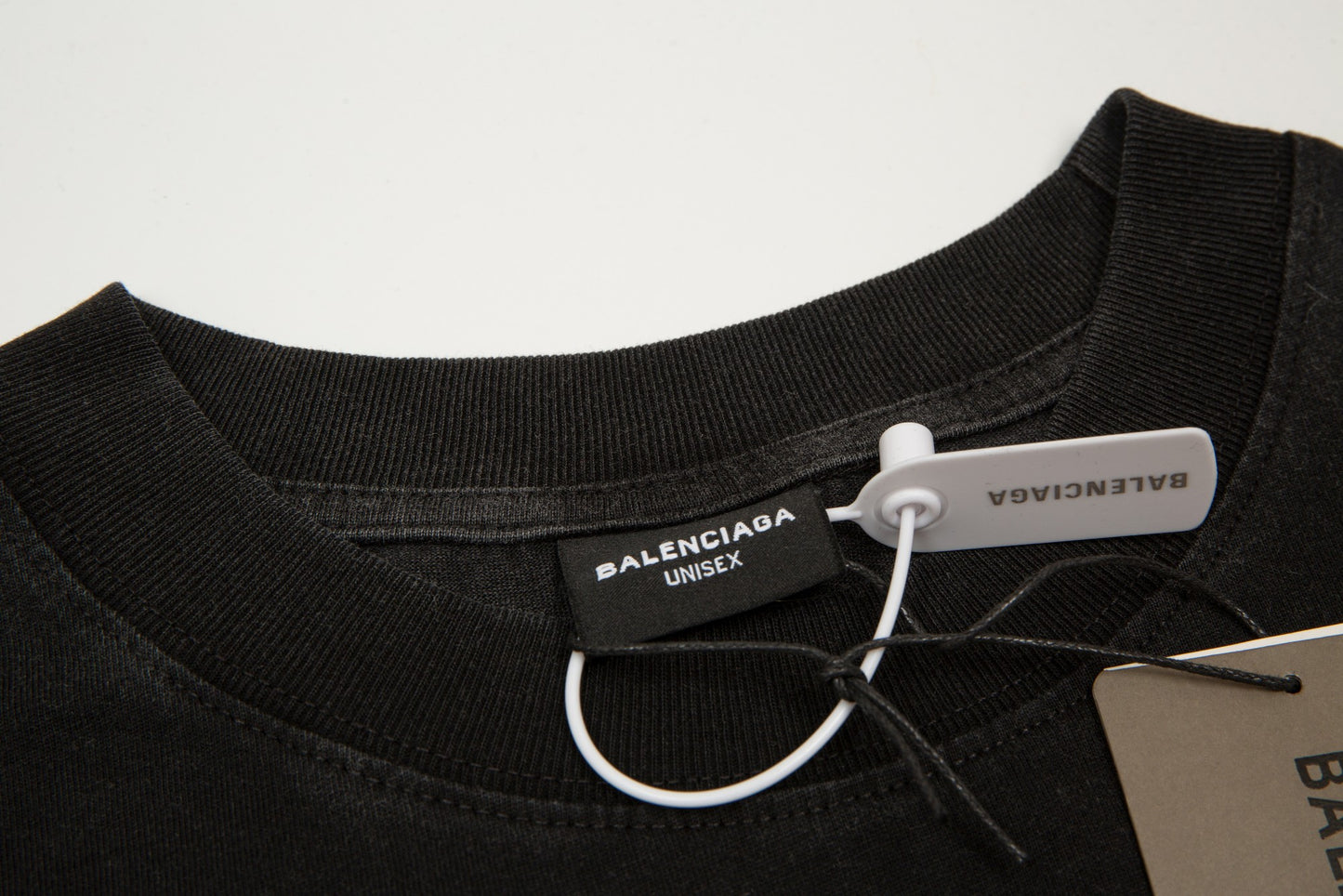 Balenciaga Black cotton sweatshirt with logo