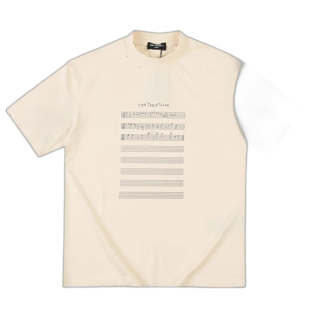 Balenciaga printed t-sleeve