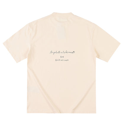 Balenciaga printed t-sleeve