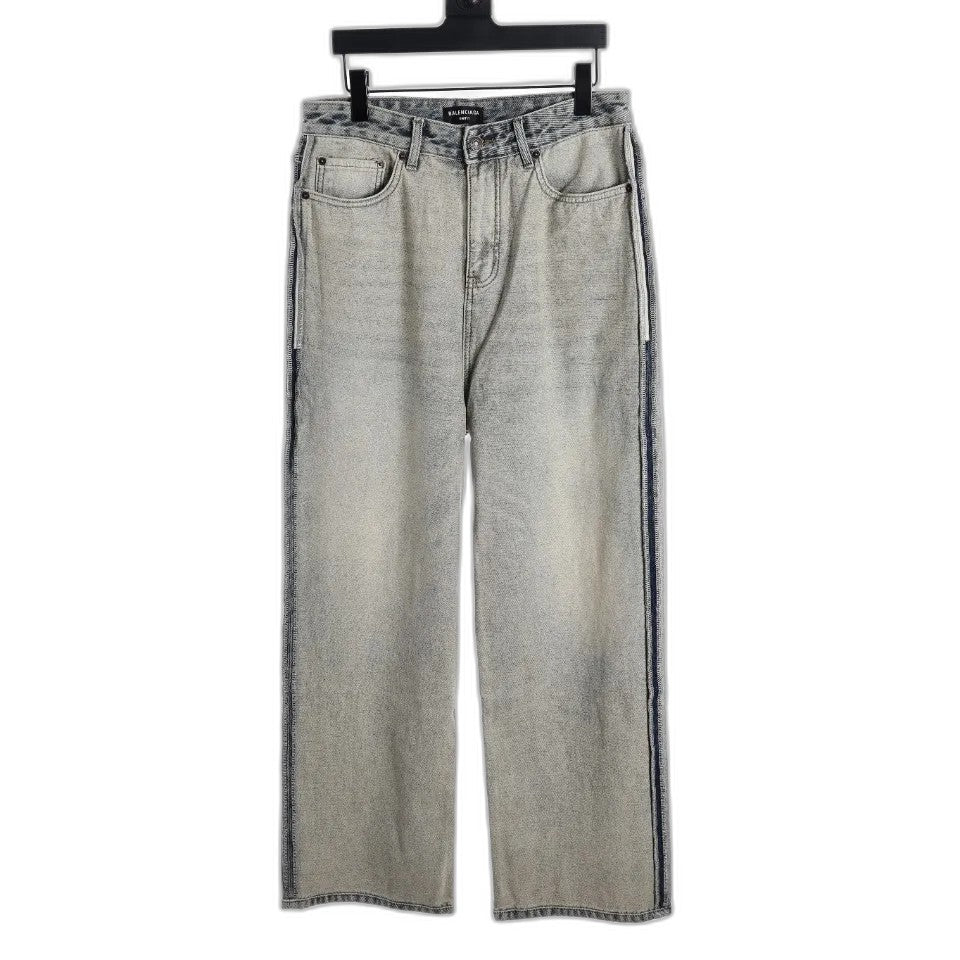 Balenciaga distressed denim pants