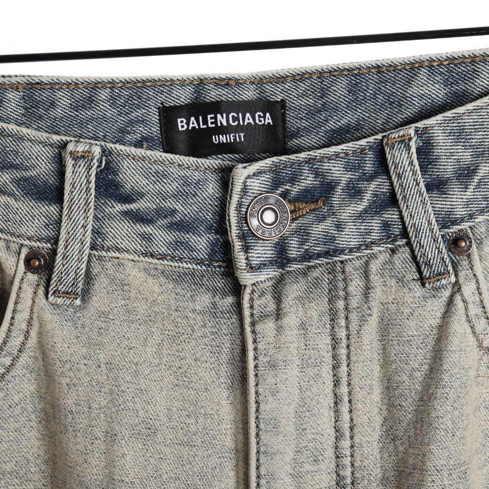 Balenciaga distressed denim pants