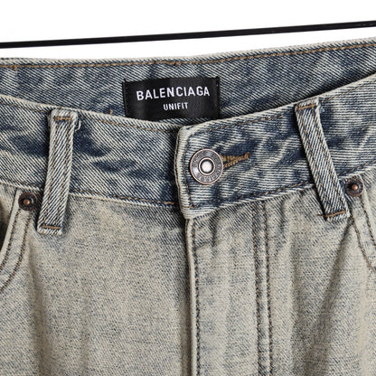 Balenciaga distressed denim pants