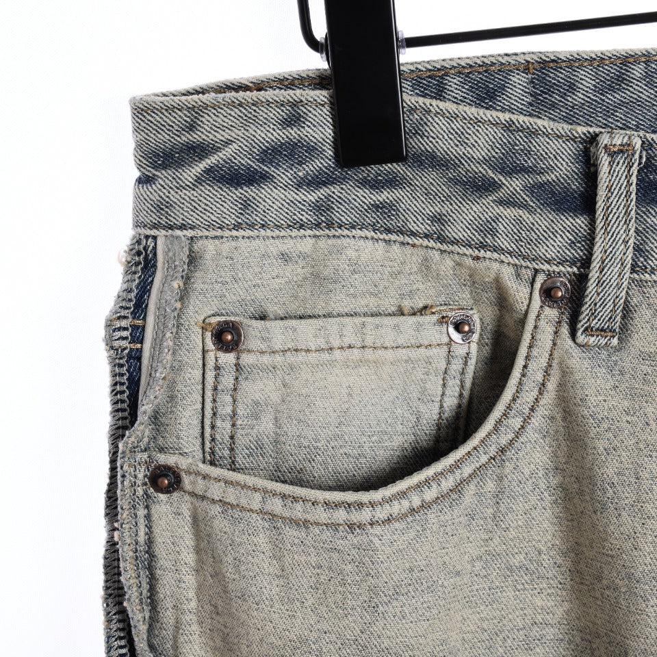 Balenciaga distressed denim pants