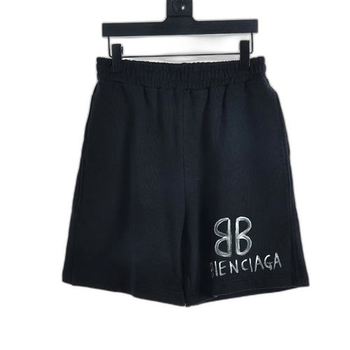 Balenciaga Double B glow-in-the-dark shorts