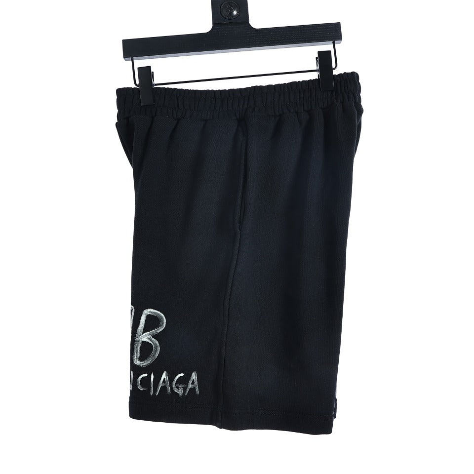 Balenciaga Double B glow-in-the-dark shorts