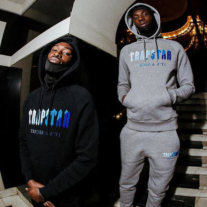 TRAPSTAR スウェットパンツ　Black/Blue