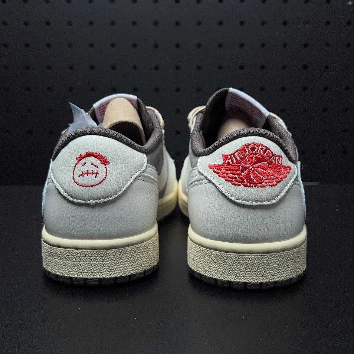 【LJR】Travis Scott × Nike Air Jordan 1 Low OG SP "Reverse Mocha/Sail and Ridgerock"LJR