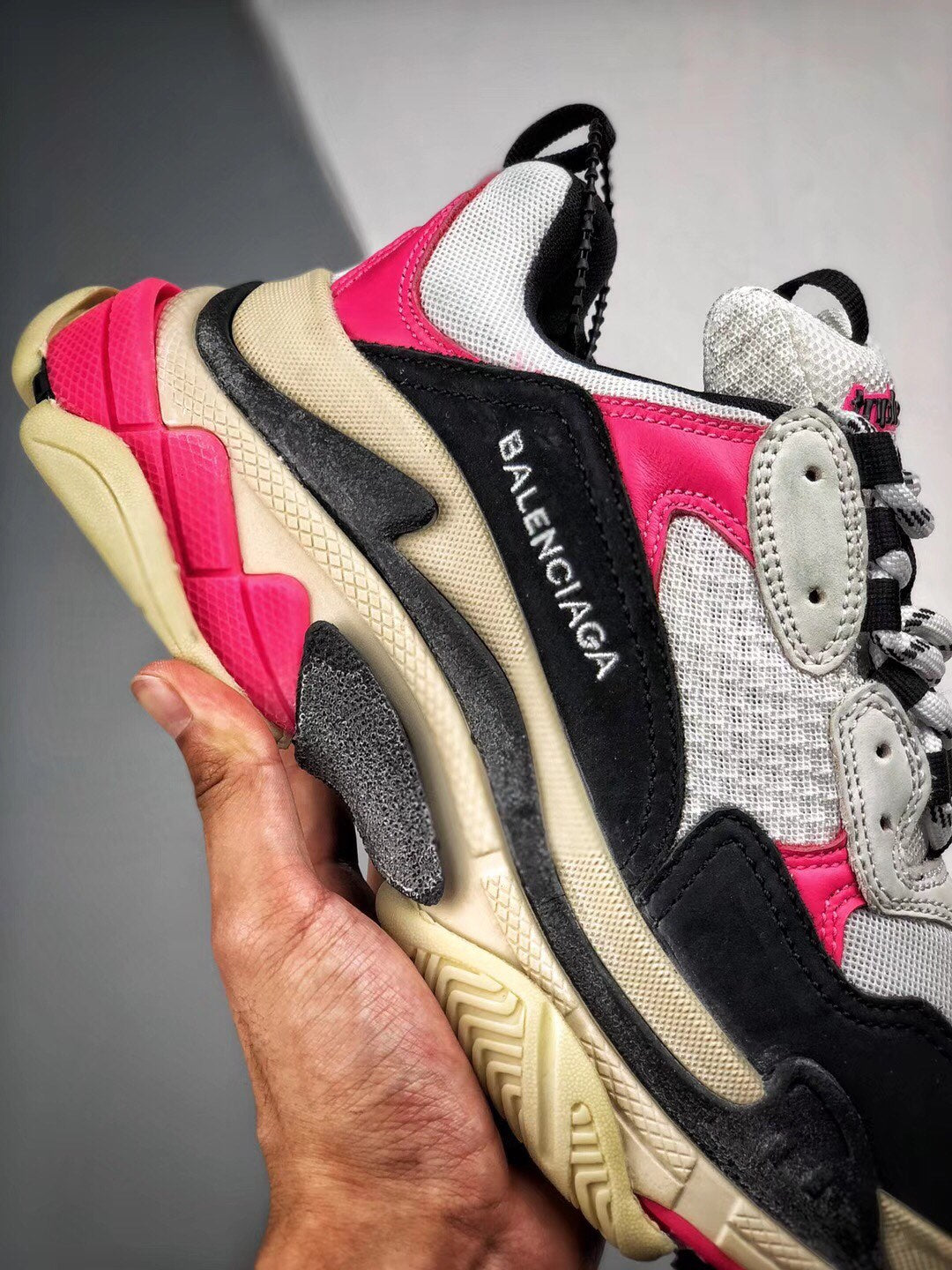 Balenciaga Triple S Trainer 2018 'Pink'