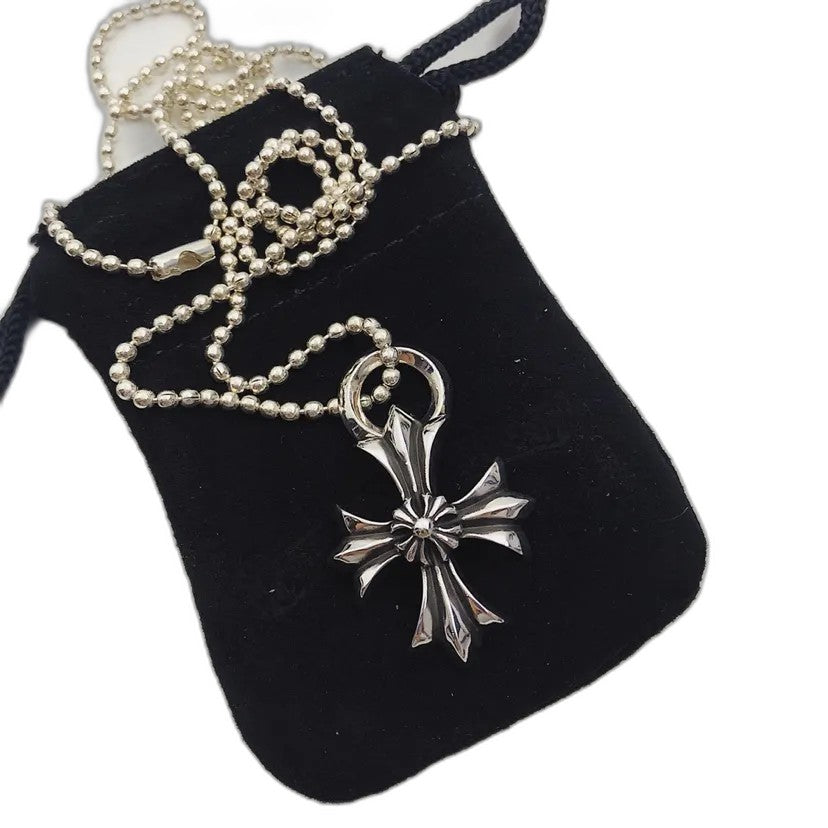 CHROME HEARTS Cross Flower Necklace