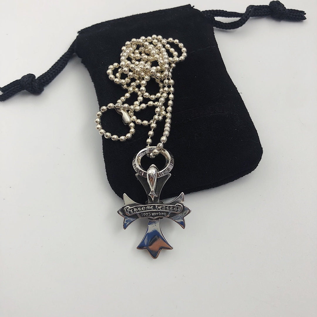 CHROME HEARTS Cross Flower Necklace