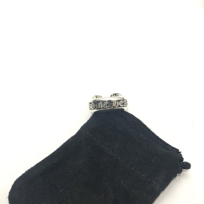 Chrome hearts black scroll ring