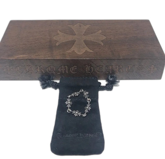 Chrome hearts cross chain ring