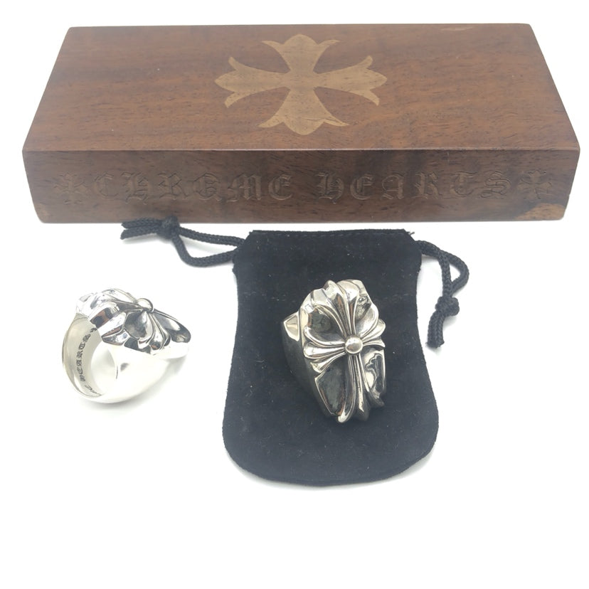 Chrome hearts cross ring