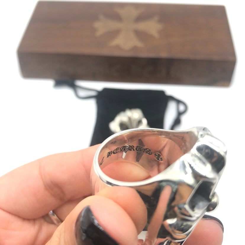 Chrome hearts cross ring