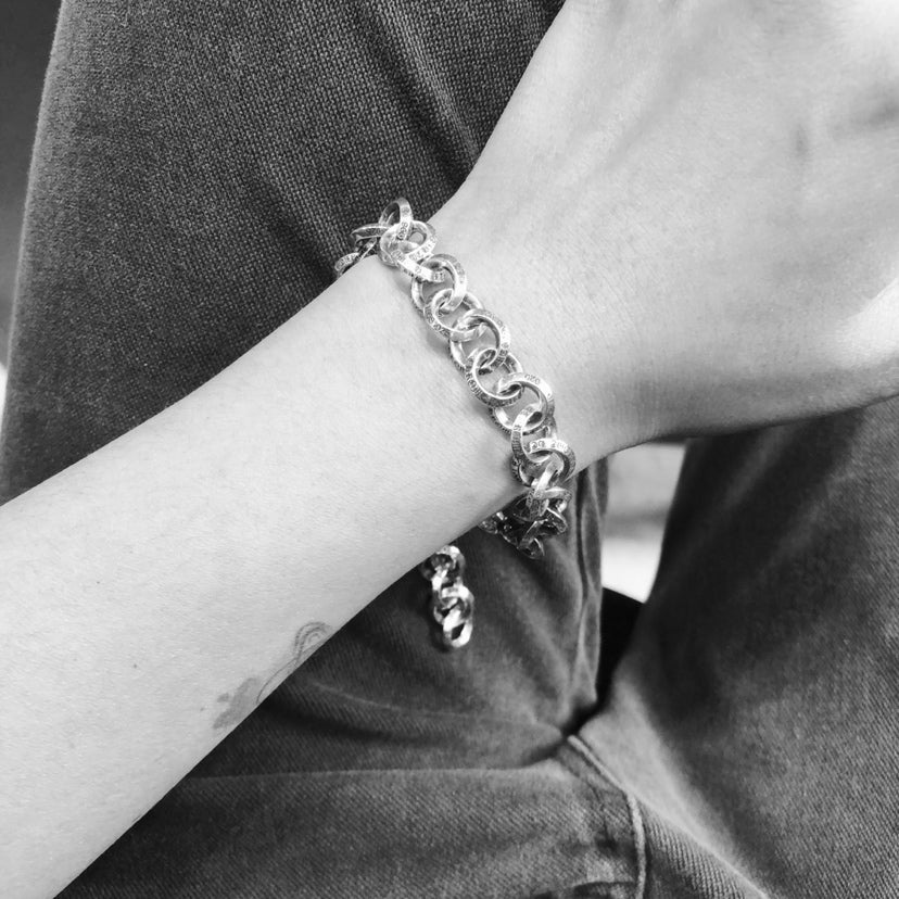 Chrome hearts monogram bracelet
