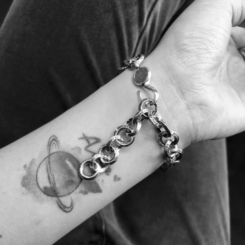 Chrome hearts monogram bracelet