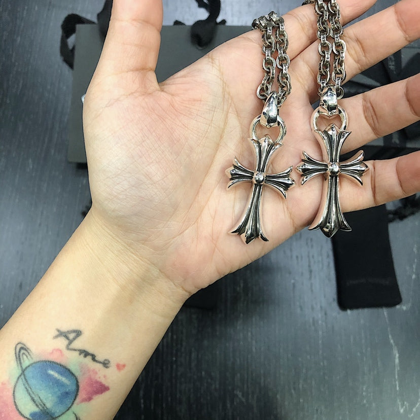 Chrome Hearts Classic Cross Necklace