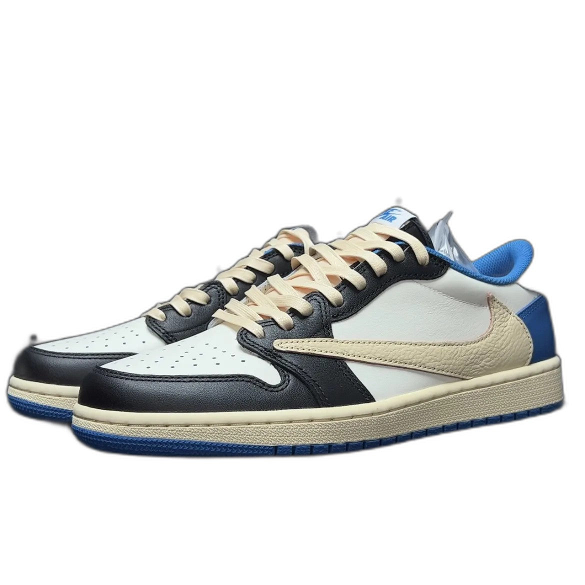 【LJR】Travis Scott × Fragment × Nike Air Jordan 1 Low OG SP "Military Blue"LJR