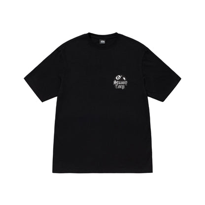 Stussy 8 BALL PIGMENT DYED TEE "Black"